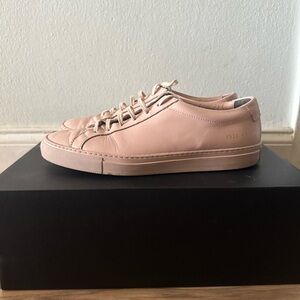 Common Project Achilles low - Pink Leather Sneakers